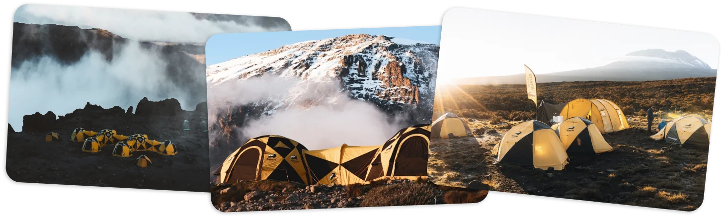 Kilimanjaro climbing Base Camps