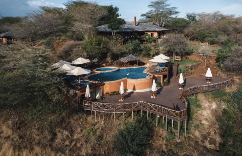 Escarpment Lodge - eine beliebte Wahl auf Safaris