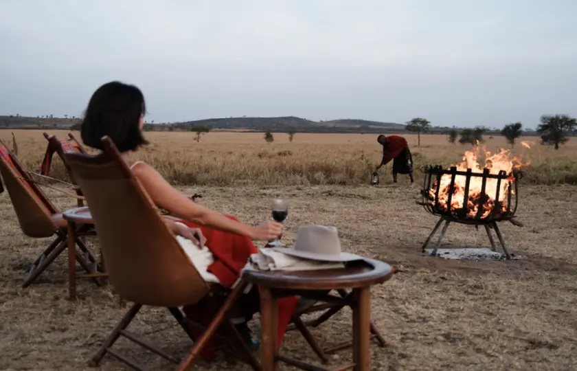 Alle Luxus-Safari-Lodges in Tansania, mit denen wir zusammenarbeiten, bieten fantastische Panoramablicke
