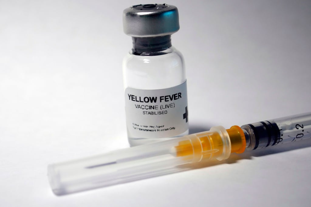  Yellow fever vaccine - one shot offers lifetime protection