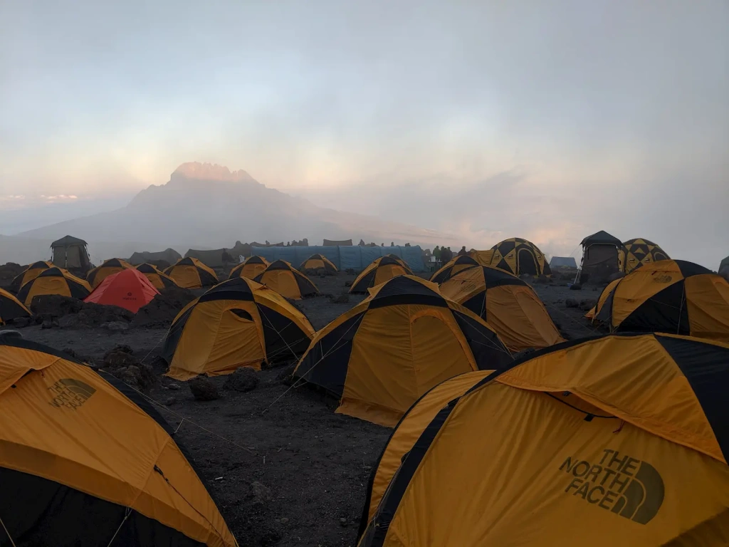 Mt Kilimanjaro summit camp