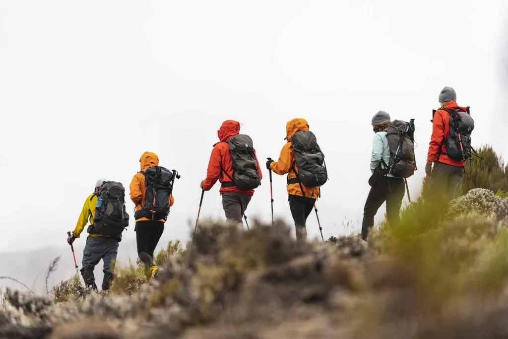 Typische Ausrüstung für Kilimandscharo-Expeditionen