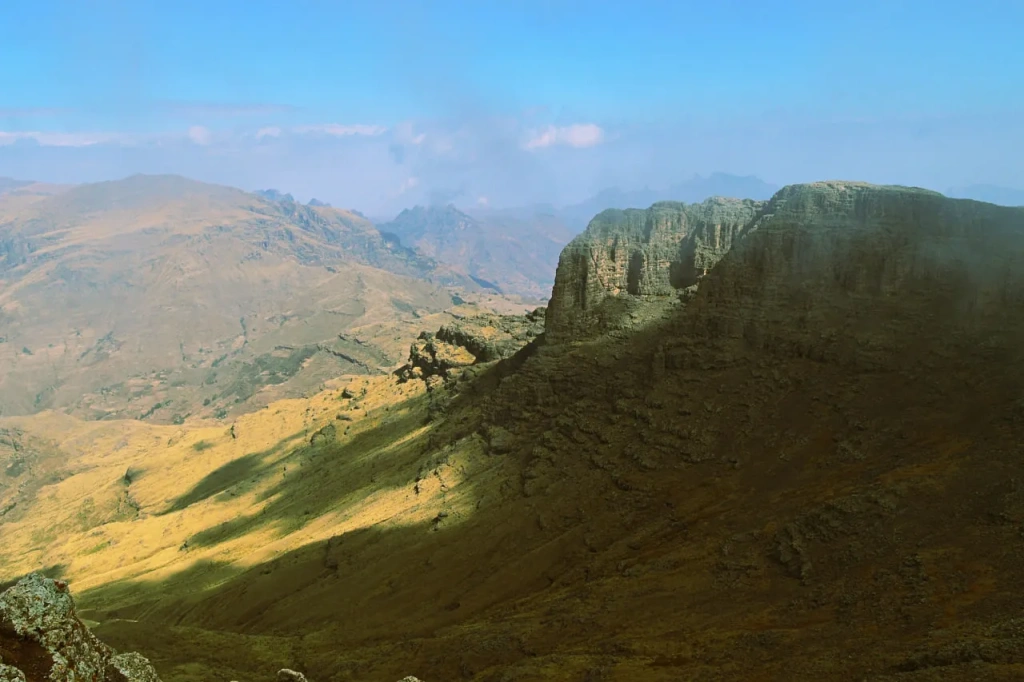 View from Mount Ras Dashen, Ethiopia