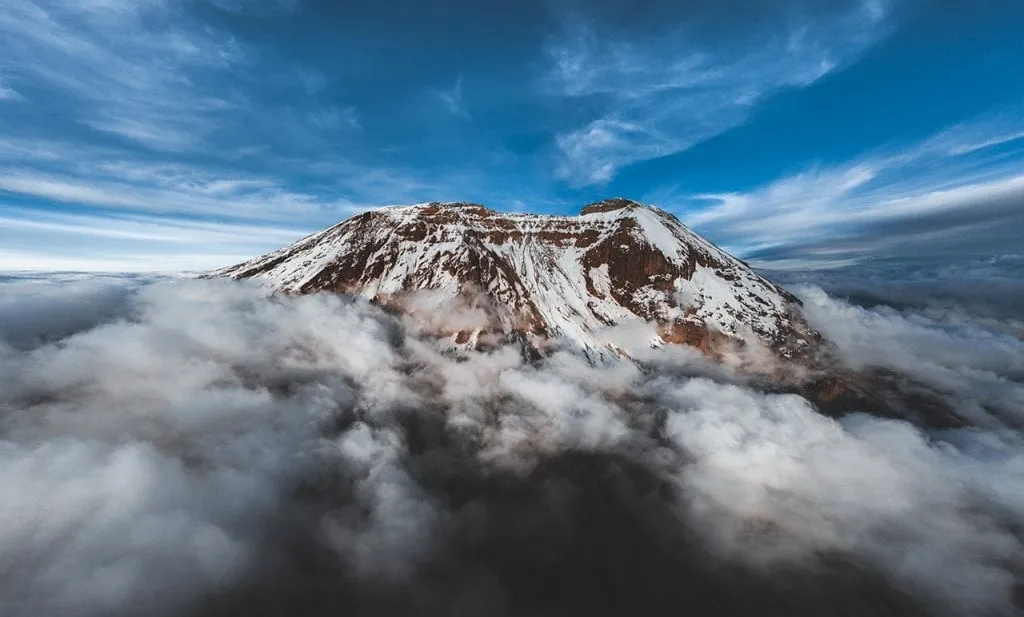 Снег на Килиманджаро. Март 2021
