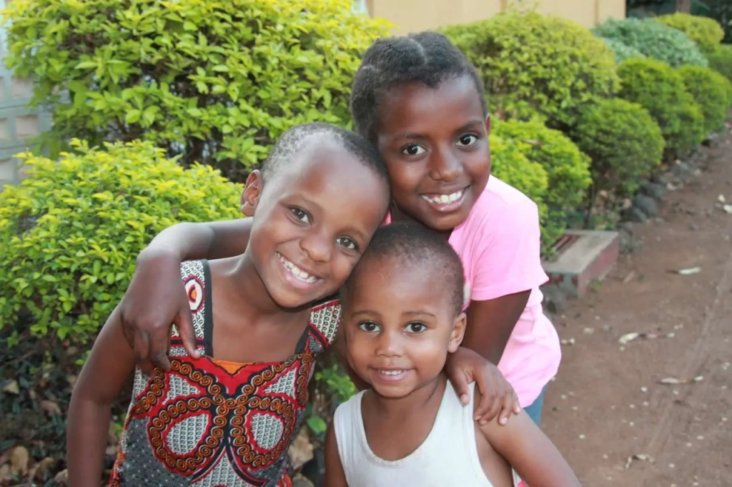 Sincere eyes of children from Treasures of Africa