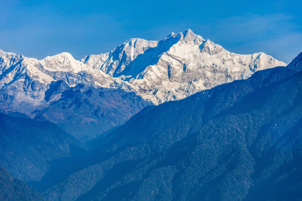 Ansicht des Kangchenjunga