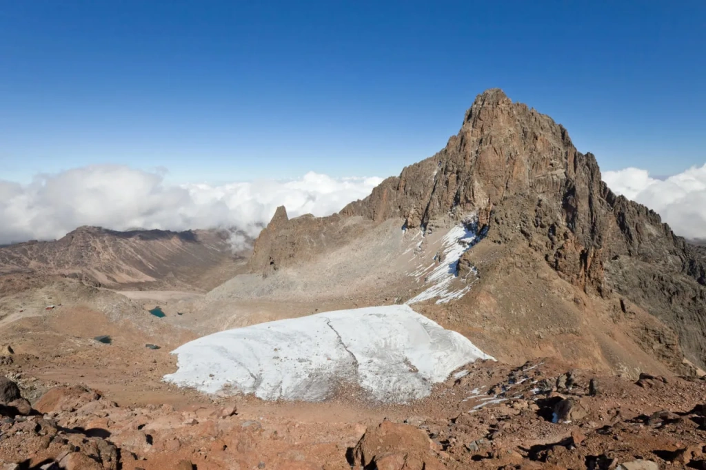 The summit of Mount Kenya